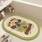 Plush Cartoon-Themed Area Mat | High & Bury