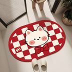 Plush Cartoon-Themed Area Mat | High & Bury