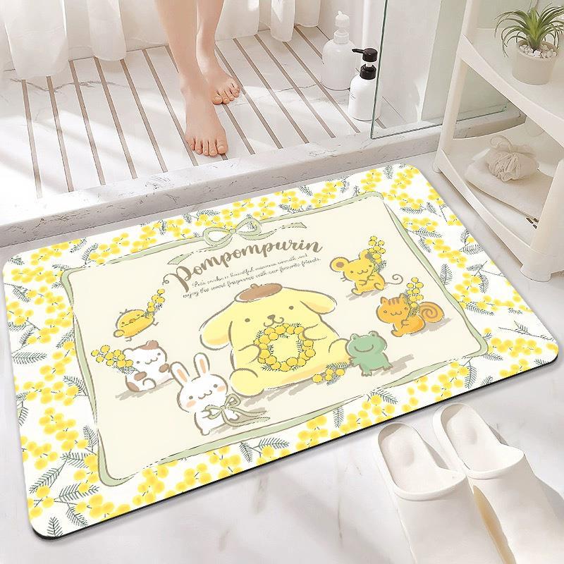 Plush Cartoon-Themed Bath Mat | High & Bury