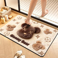 Plush Cartoon Themed Bath Mat Soft Textile Non Slip | High & Bury