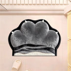 Plush Cat Paws Decorative Bath Mat | High & Bury
