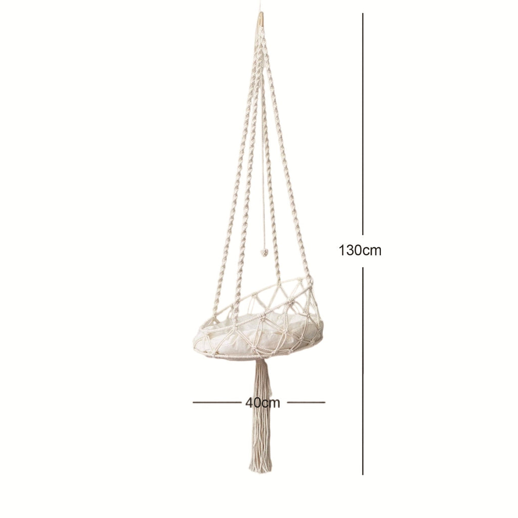 Plush Round Floor Cushion | High & Bury