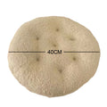Plush Round Floor Cushion | High & Bury