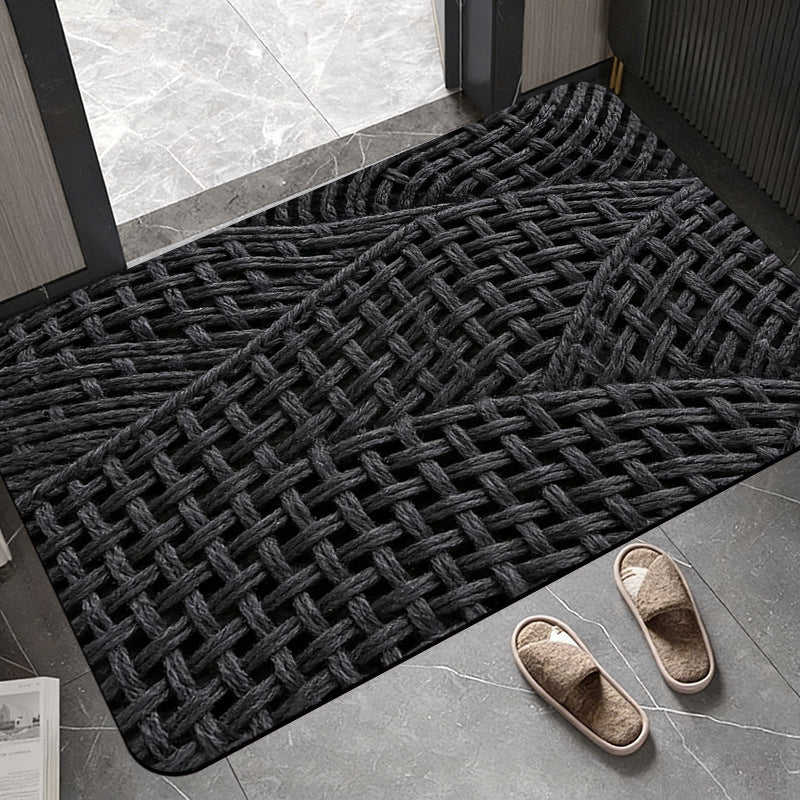 Plush Textured Door Mat | High & Bury
