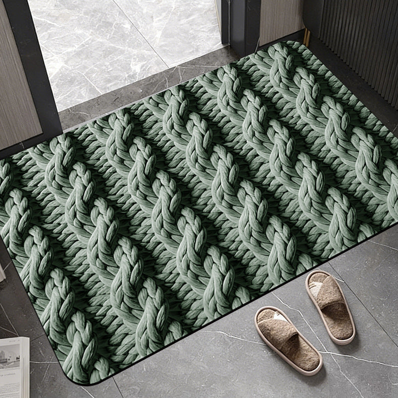 Plush Textured Door Mat | High & Bury
