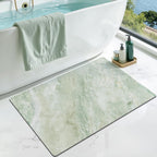 Plush Tropical-Themed Bath Mat | High & Bury