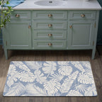 Plush Tropical-Themed Bath Mat | High & Bury