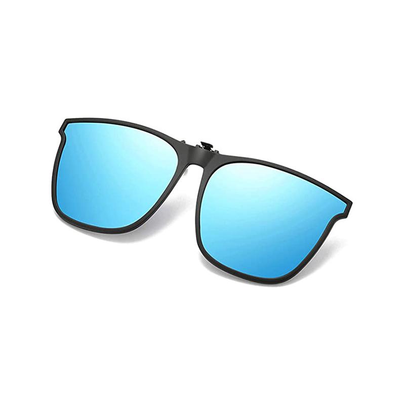 Polarised Flip-Up Clip-On Sunglasses with Oval 60 × 54 mm Lenses, view 9