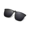 Polarised Flip-Up Clip-On Sunglasses with Oval 60 × 54 mm Lenses