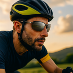 Polarised Photochromic Sports Sunglasses, Metal Alloy Frame, view 2