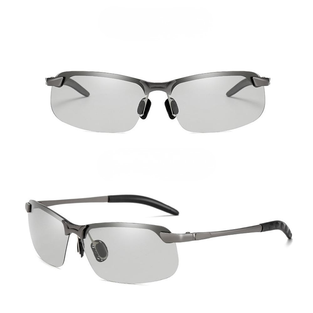 Polarised Photochromic Sports Sunglasses, Metal Alloy Frame, view 6