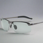 Polarised Photochromic Sports Sunglasses, Metal Alloy Frame, view 8