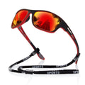 Polarised Sport Sunglasses with UV400 Protection for Outdoor & Everyday