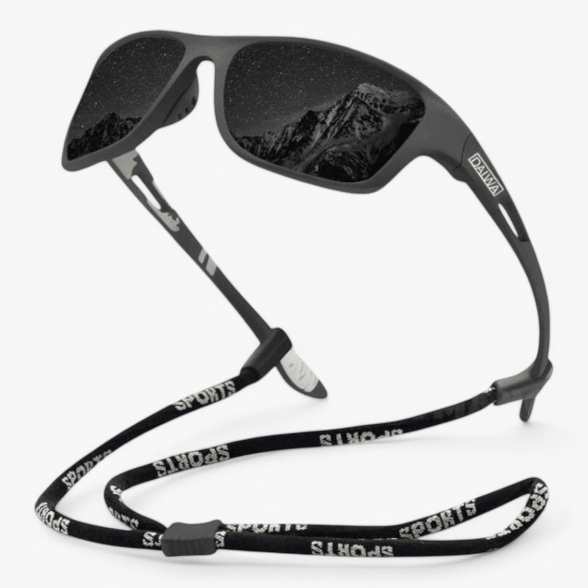 Polarised Sports Sunglasses with Scratch-Resistant Lenses, view 3