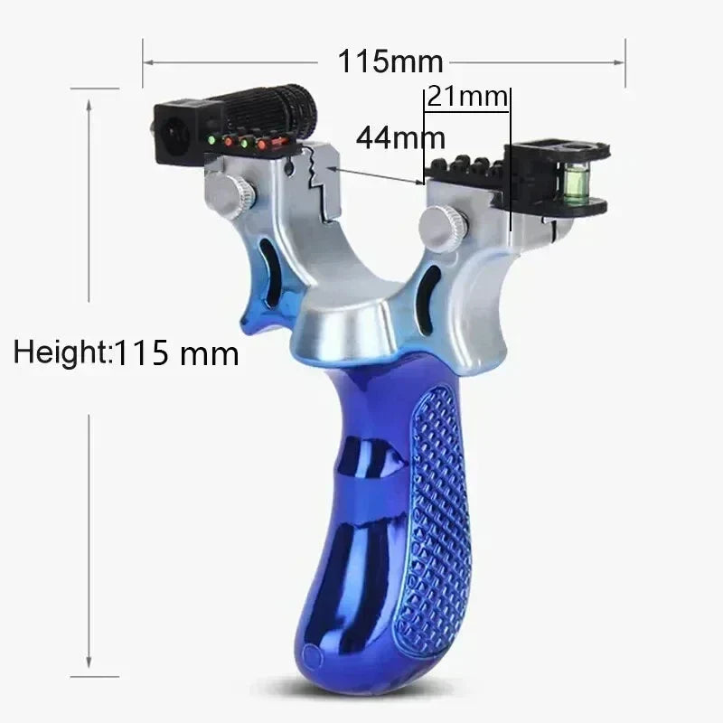 Polycarbonate Target Practice Slingshot with Level, 115 mm, view 2