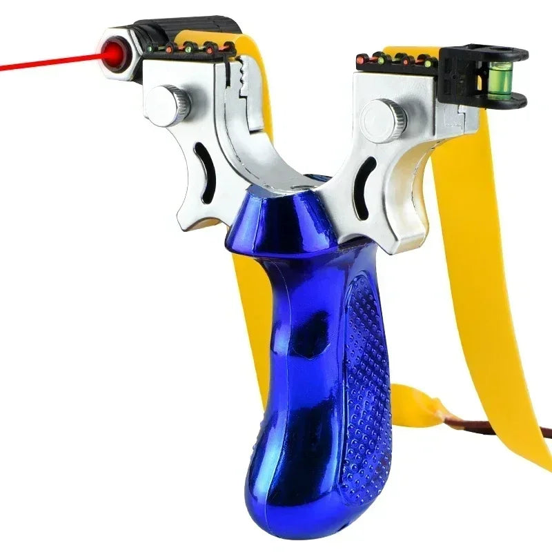 Polycarbonate Target Practice Slingshot with Level, 115 mm