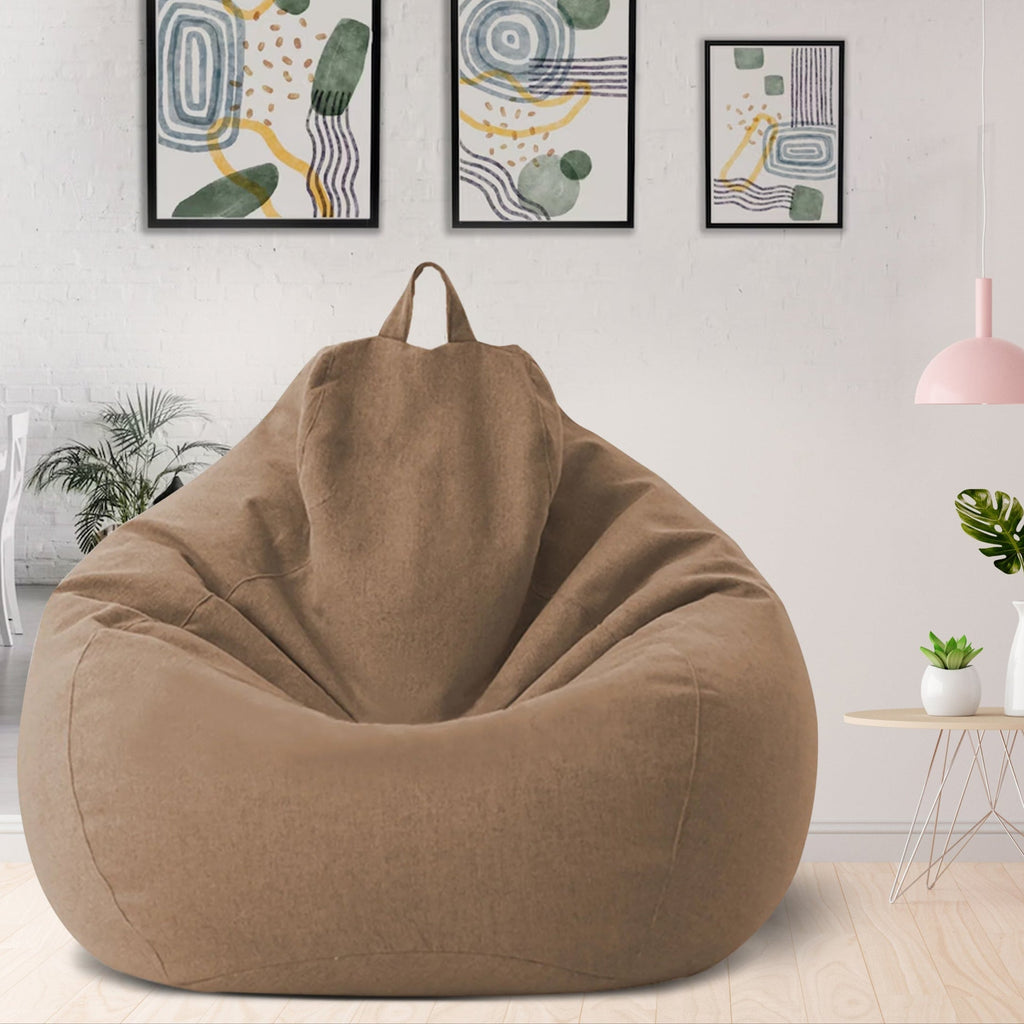 Polyester Bean Bag Sofa Cover, 80x90 cm or 100x120 cm, Removable, view 10