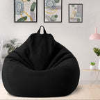 Polyester Bean Bag Sofa Cover, 80x90 cm or 100x120 cm, Removable, view 11