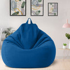 Polyester Bean Bag Sofa Cover, 80x90 cm or 100x120 cm, Removable, view 13