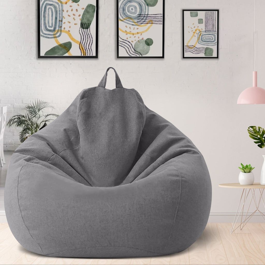Polyester Bean Bag Sofa Cover, 80x90 cm or 100x120 cm, Removable, view 14