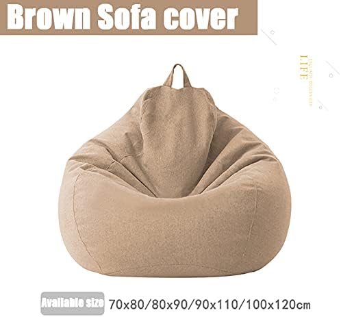 Polyester Bean Bag Sofa Cover, 80x90 cm or 100x120 cm, Removable, view 2