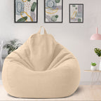 Polyester Bean Bag Sofa Cover, 80x90 cm or 100x120 cm, Removable, view 7