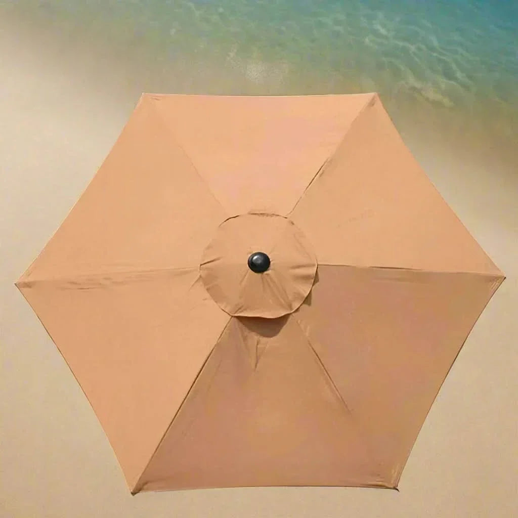 Polyester Replacement Outdoor Umbrella Canopy, Adjustable Angle, Washable, view 7