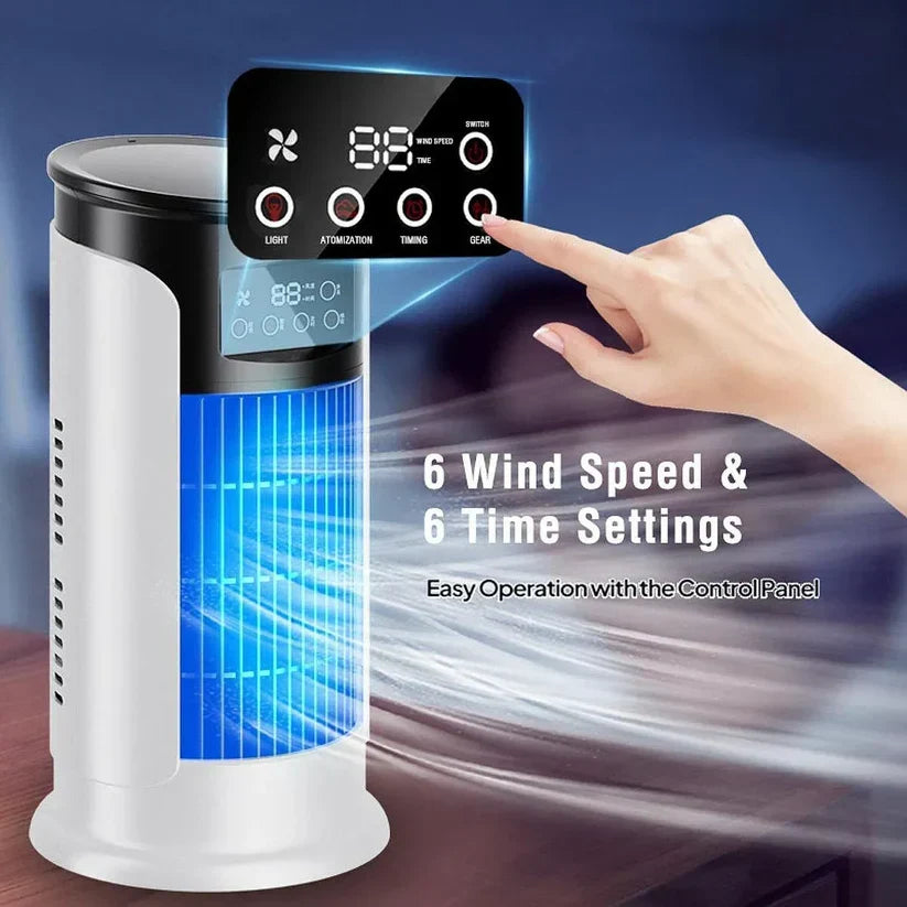 Portable Air Conditioner with Cool Mist Humidifier, 18W, 300ml Tank, view 6