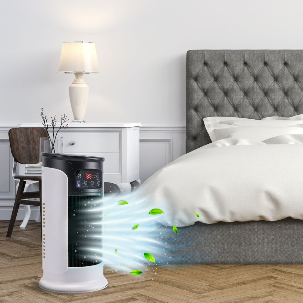 Portable Air Conditioner with Cool Mist Humidifier, 18W, 300ml Tank, view 8