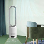 Portable Bladeless Fan with Remote Control and Air Purification, view 3