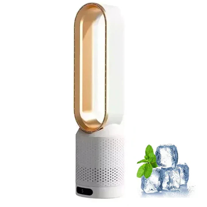 Portable Bladeless Fan with Remote Control and Air Purification, view 5