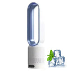 Portable Bladeless Fan with Remote Control and Air Purification, view 6
