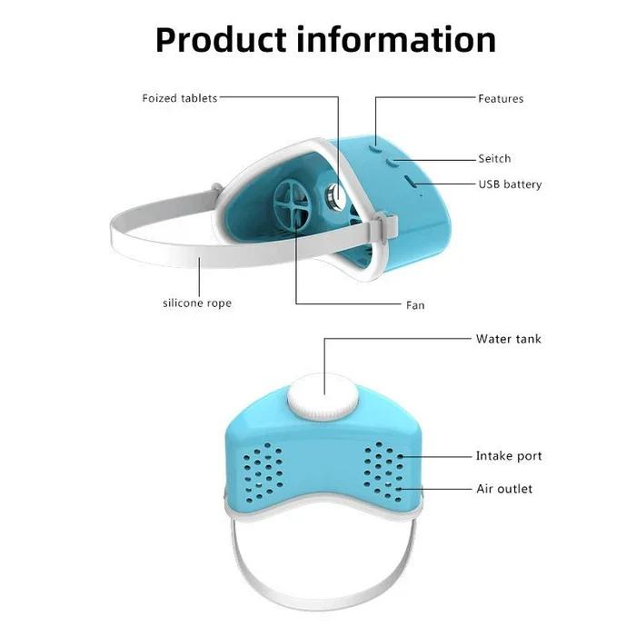 Portable Electric Anti-Snoring Device Mask with Adjustable Strap, view 4
