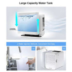Portable Evaporative Cooler with 1000ml Tank, 6W USB Power, view 10