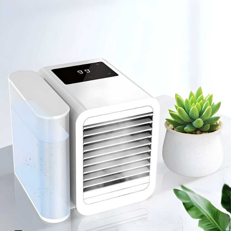 Portable Evaporative Cooler with 1000ml Tank, 6W USB Power, view 12