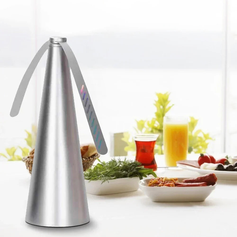 Portable Fly Repellent Fan, ABS, USB or 2 AA Battery, 26 cm, view 10