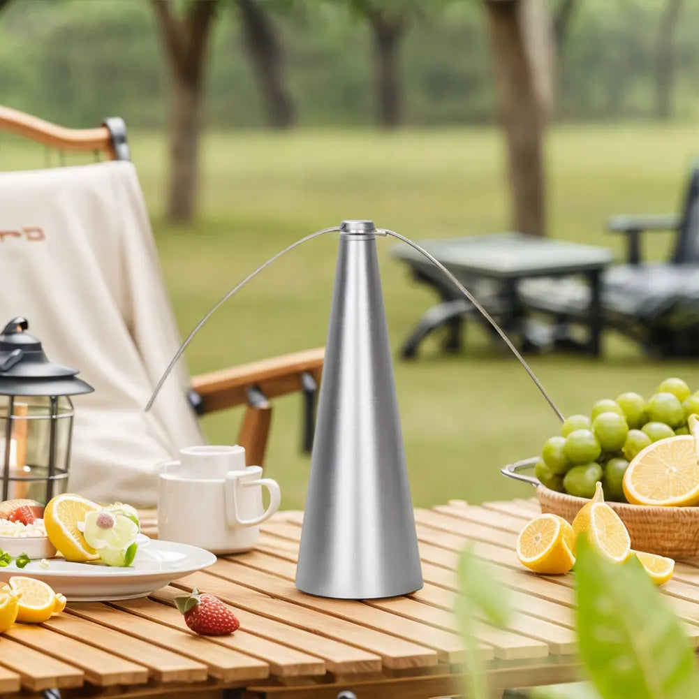 Portable Fly Repellent Fan, ABS, USB or 2 AA Battery, 26 cm, view 3