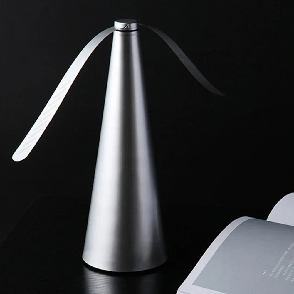 Portable Fly Repellent Fan, ABS, USB or 2 AA Battery, 26 cm, view 8