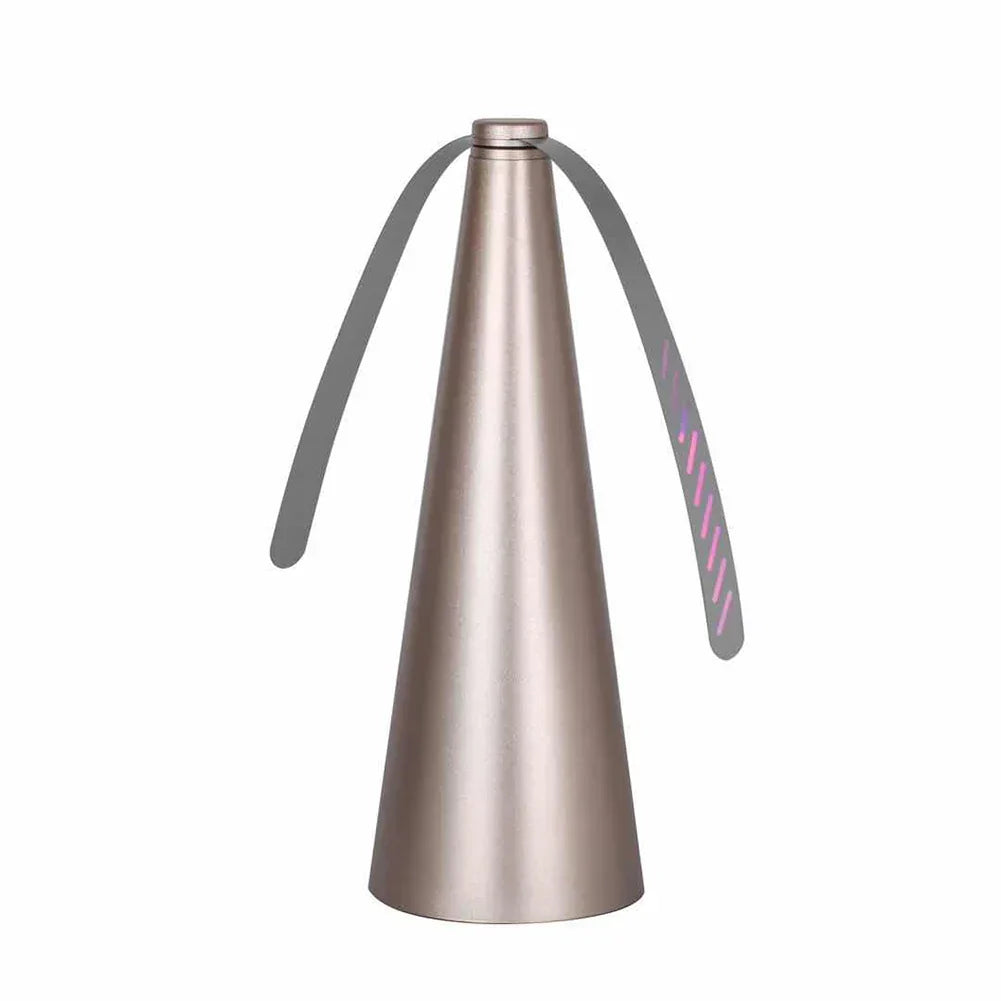 Portable Fly Repellent Fan, ABS, USB or 2 AA Battery, 26 cm