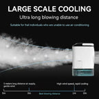 Portable Mini Air Conditioner Fan and Humidifier, 3-Speed, 900ML, view 9