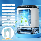 Portable Mini Air Conditioner, USB-Powered Evaporative Cooling, view 5
