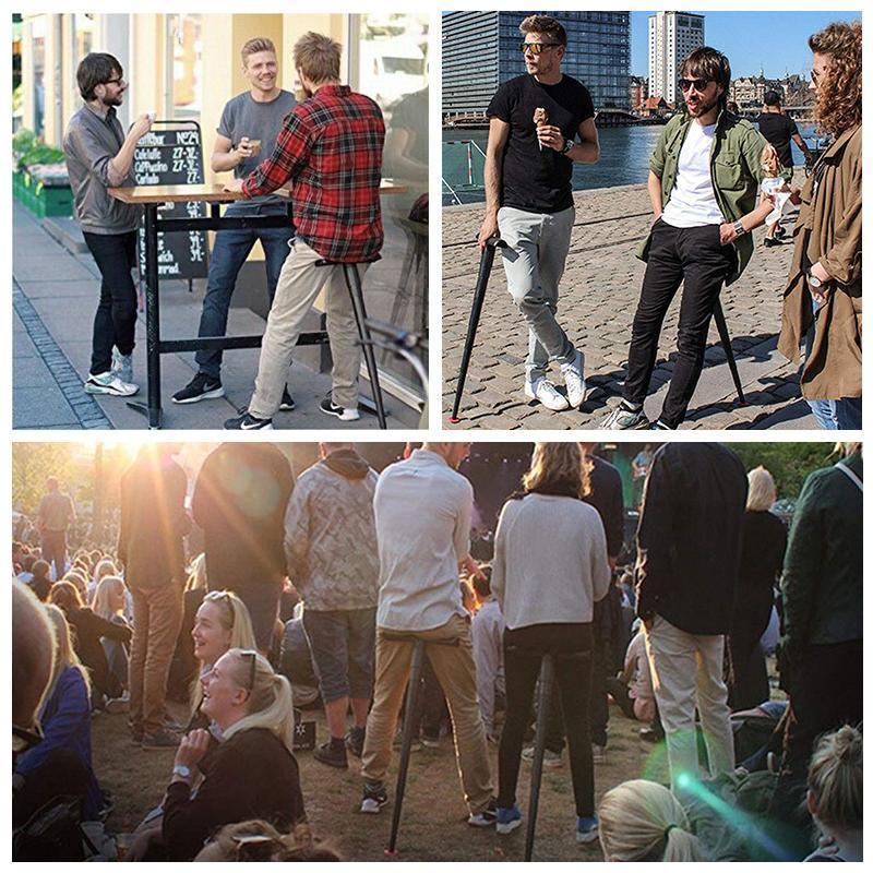 Portable Mini Folding Chair for Queuing, Hiking and Outdoor Events, view 8