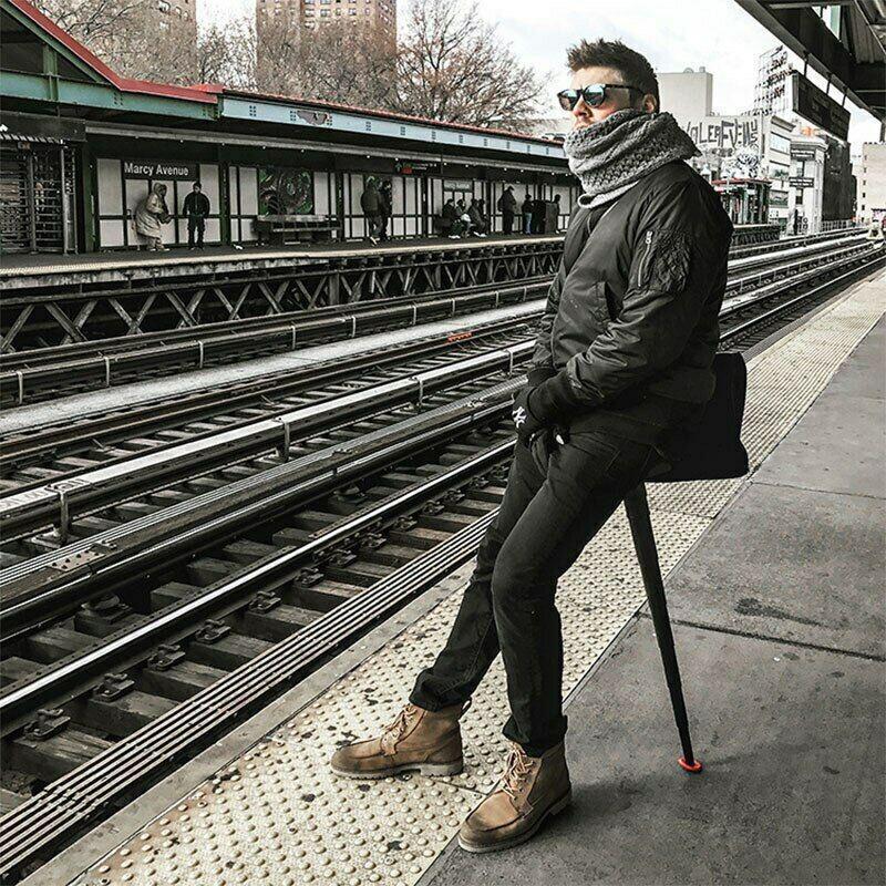 Portable Mini Folding Chair for Queuing, Hiking and Outdoor Events