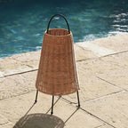 Portable Rattan Lantern | High & Bury