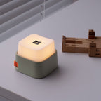 Portable Rechargeable Cube LED Night Light with Adjustable Brightness | High & Bury