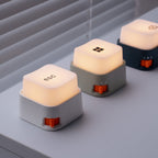 Portable Rechargeable Cube LED Night Light with Adjustable Brightness | High & Bury