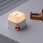 Portable Rechargeable Cube LED Night Light with Adjustable Brightness | High & Bury