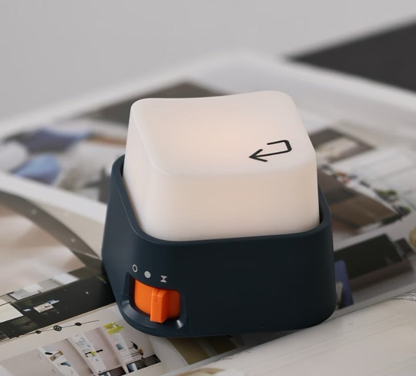 Portable Rechargeable Cube LED Night Light with Adjustable Brightness | High & Bury