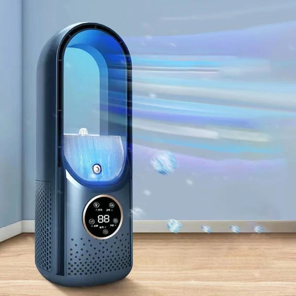 Portable USB Air Conditioner Humidifier with 100 ml Tank, 6 Speeds and Timer, view 10