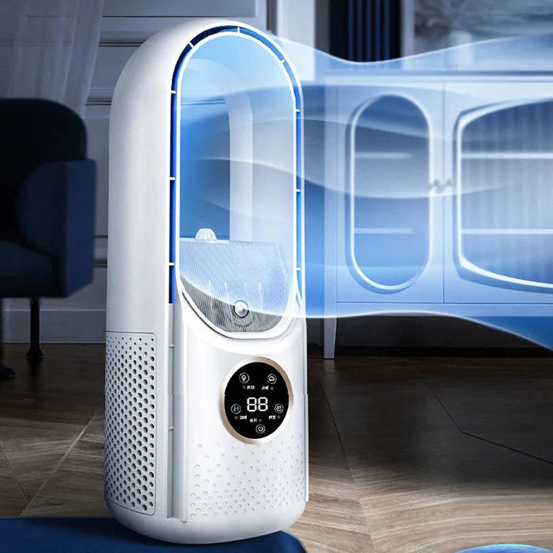 Portable USB Air Conditioner Humidifier with 100 ml Tank, 6 Speeds and Timer, view 7